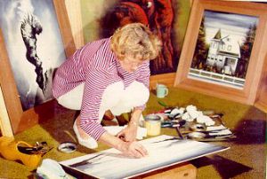 Hetty at Work